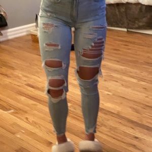 American eagle super stretch jeans